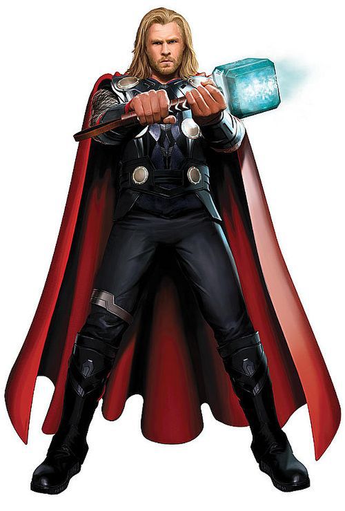 Concept art: Captain America & Thor 6