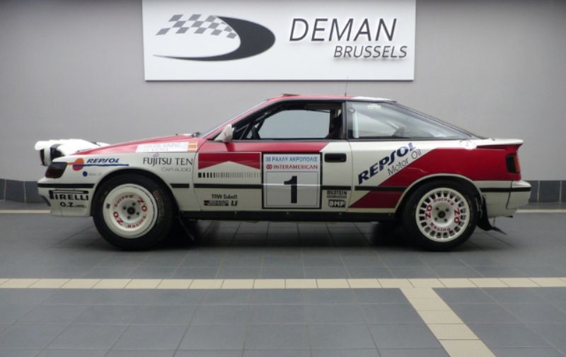 Toyota Celica ST 165 GT4 Carlosa Sainza na sprzedaż. Wystarczy niecały milion złotych