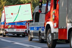 Groźny wypadek czterech aut na A1. Są ranni