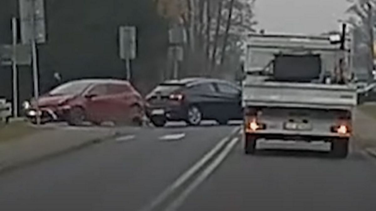 Auta zderzyły się w Mazańcowicach