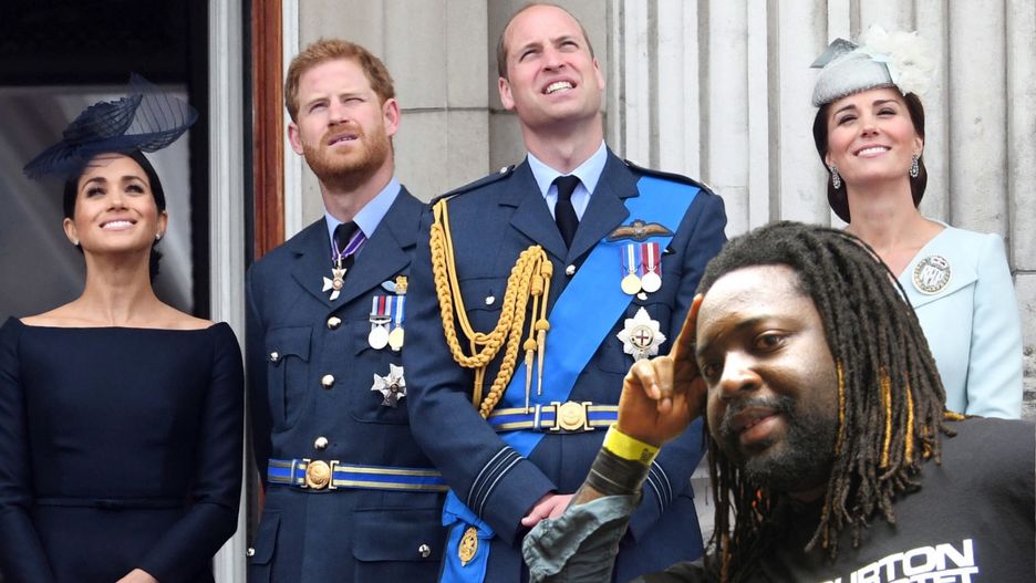 Marlon James skomentował rodzinę królewską