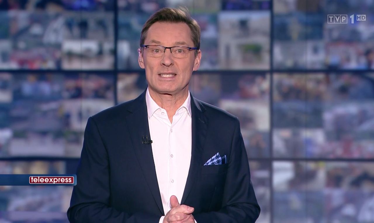 Krzysztof Ziemiec jest jednym z prowadzących "Teleexpressu"