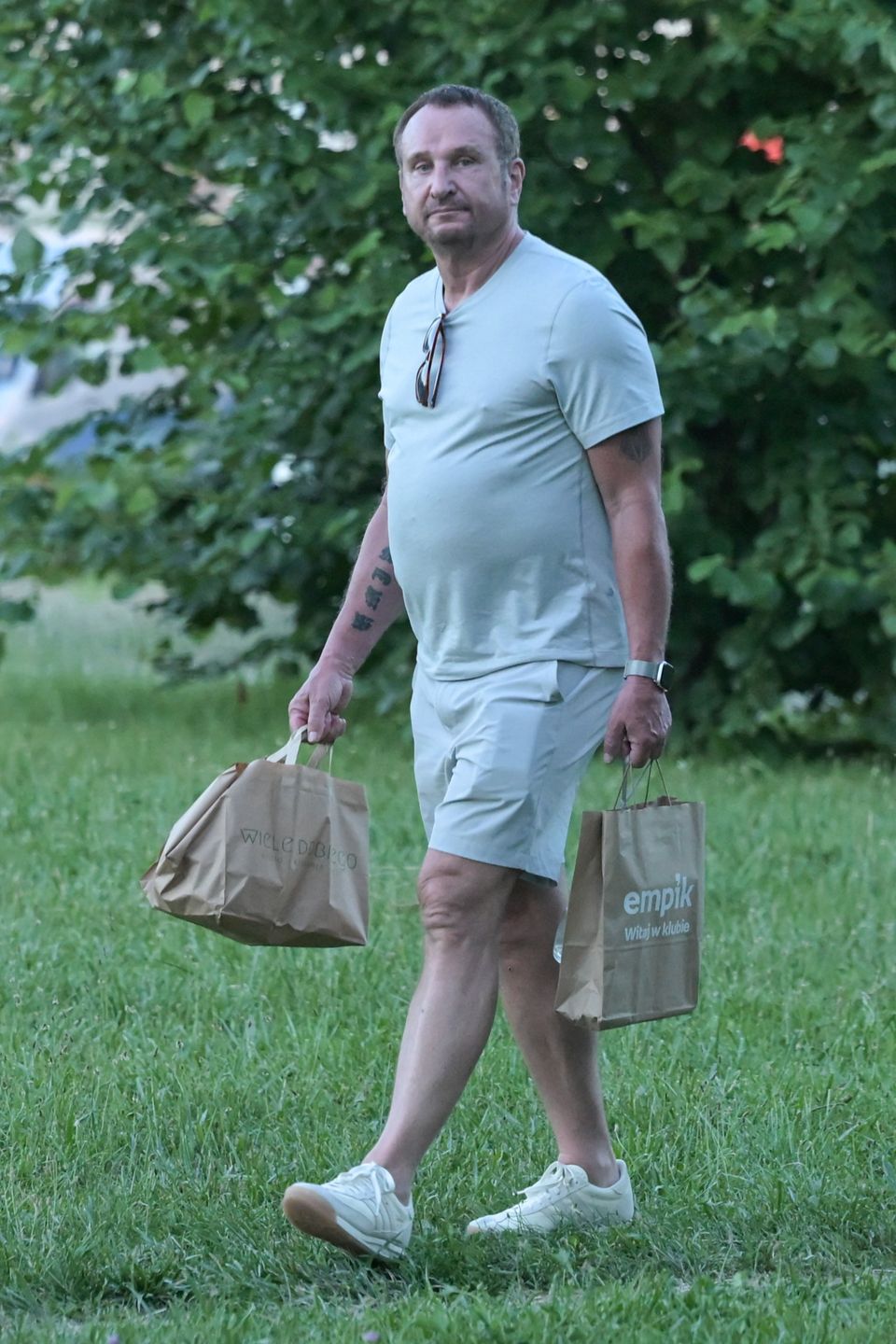 Marek Kościkiewicz z partnerką