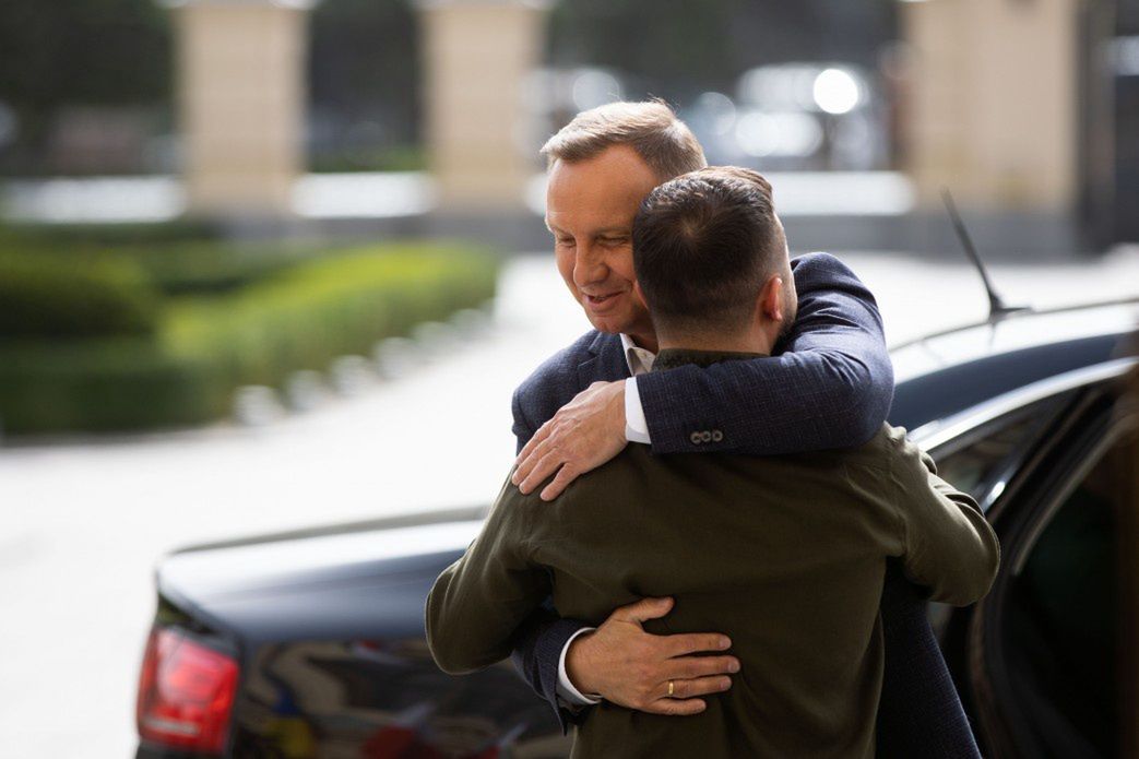 Zełenski i Dudą mają przyjacielskie relacje - uważa Fesenko