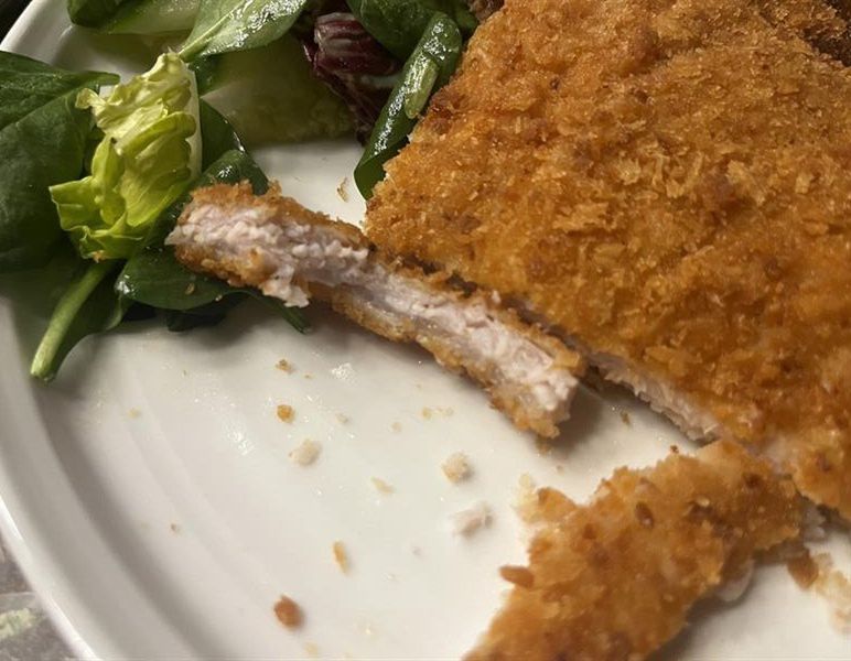 Kotlet schabowy z restauracji Lewandowskiego