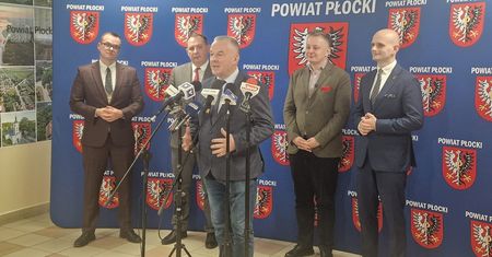 Bezpieczeństwo i współpraca rządu z samorządem. Wizyta Wiceministra w Powiecie Płockim!