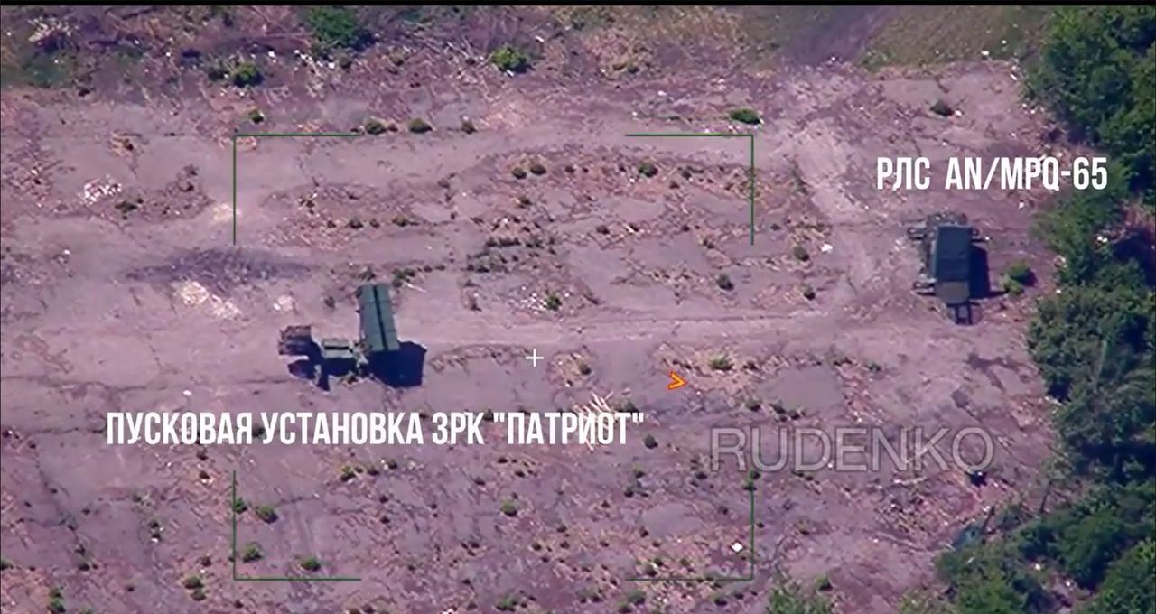 Proud Russians hit the Patriot missile launcher. Could it be?