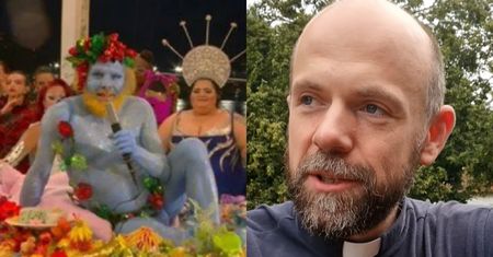 Ksiądz z TikToka jest fanem zespołu, który zaśpiewał na igrzyskach. Gorzko ocenia jednak show: "Szopka z prowokowaniem chrześcijan"
