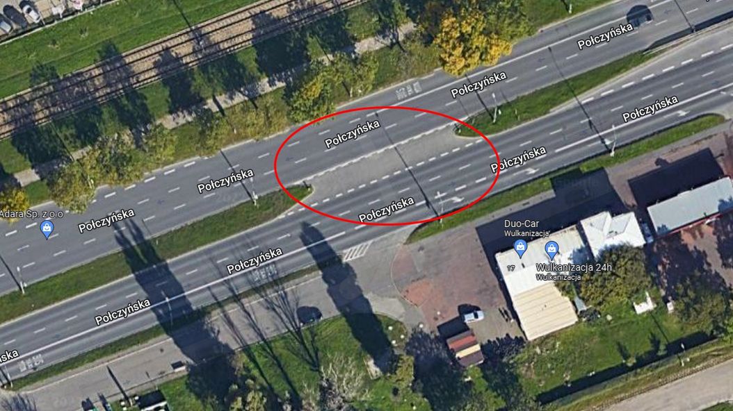 Takie łączenia nie są jednak skrzyżowaniami. To tzw. przejazdy