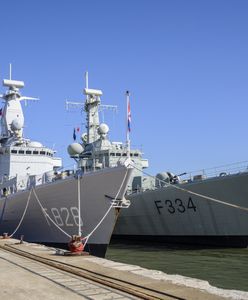Okręty NATO w Polsce. "Uzupełnienie zapasów"