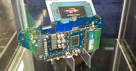Smach Z – przenośna konsola do gier z procesorem AMD Ryzen i grafiką Vega