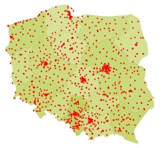 Mapa pokazuje, gdzie w Polsce kupuje się najwięcej leków 