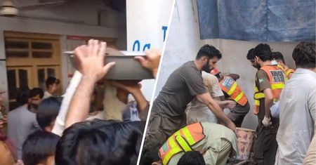 Tragedia w Peszawar. Runął dach szkoły, mnóstwo ofiar