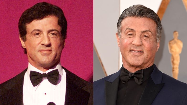 Metamorfoza twarzy Sylvestra Stallone'a