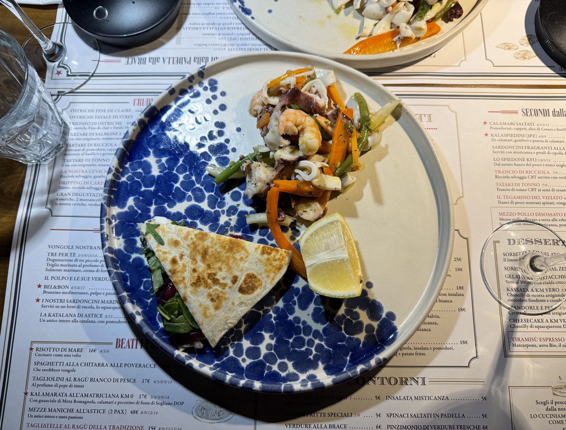 Piadina Romagnola IGP z dodatkami