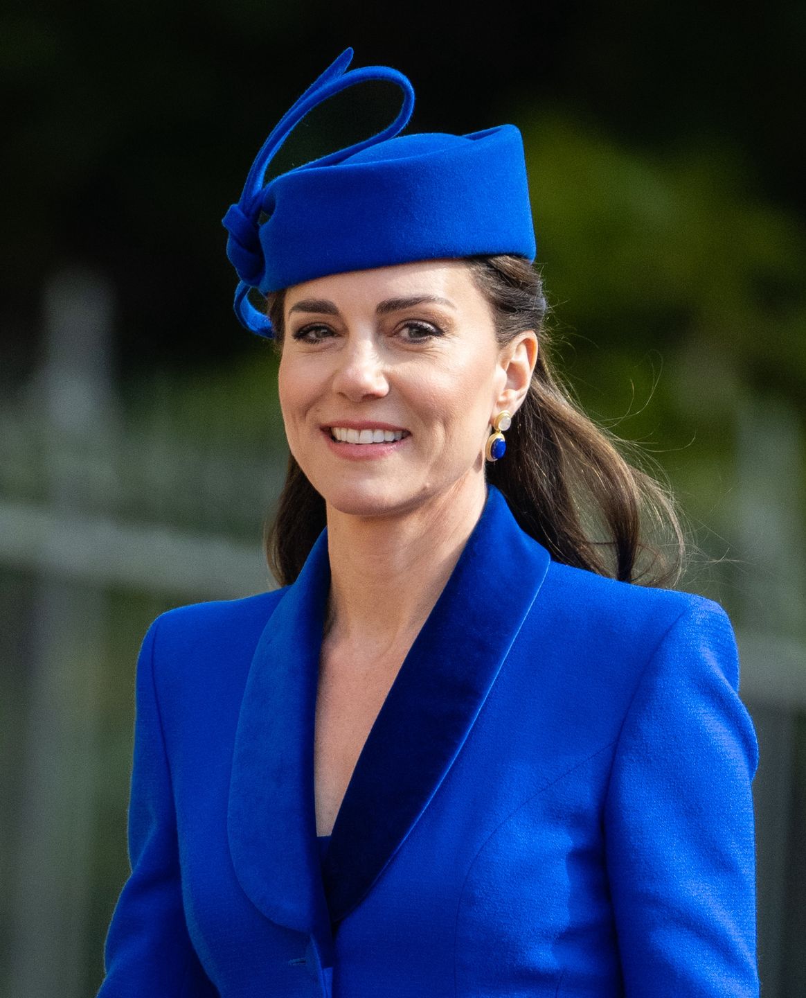 Kate Middleton z rodziną po mszy wielkanocnej