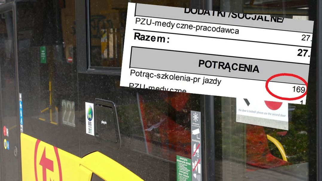 Kierowca Arrivy pokazał nam pasek z wypłatą.