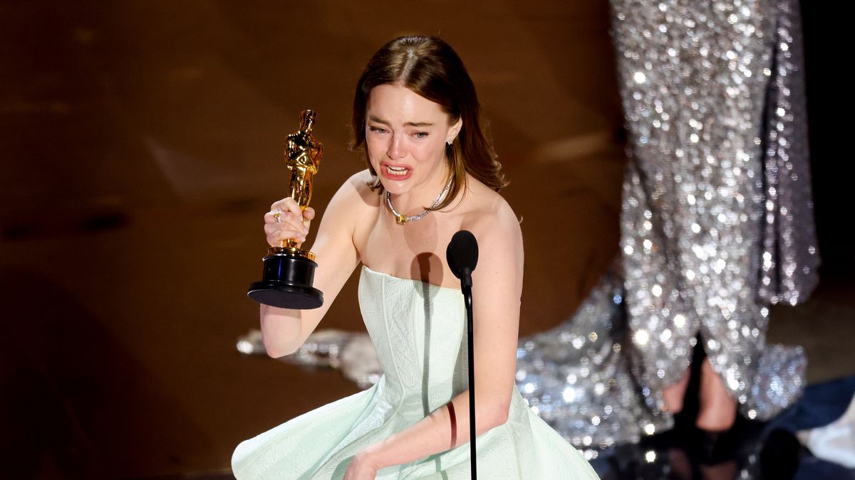 96th Annual Oscars - Show
Emma Stone accepts the Best Actress in a Leading Role award for "Poor Things" at the 96th Annual Oscars held at Dolby Theatre on March 10, 2024 in Los Angeles, California. (Photo by Rich Polk/Variety via Getty Images)
Rich Polk
pmcarc, entertainment, oscars, ampas, academy of. motion picture arts and sciences, honors, inside, presentation, topics