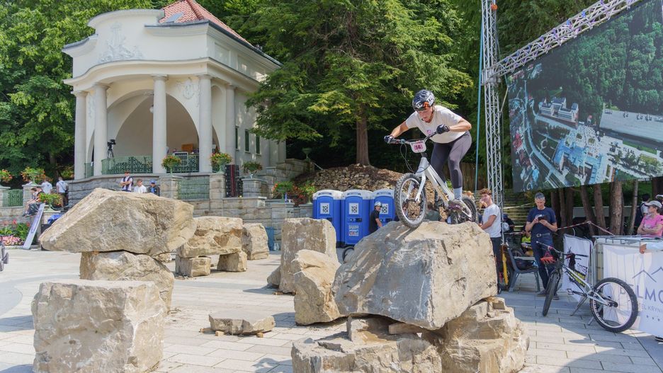 2.03. 2025r. Krynica-Zdrój, deptak, Puchar Świata w Trialu Rowerowym, kibice 

fot. Damian Radziak/Gazeta Krakowska