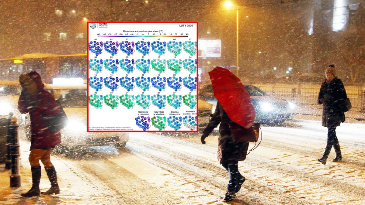 Anomalia pogodowa w lutym.