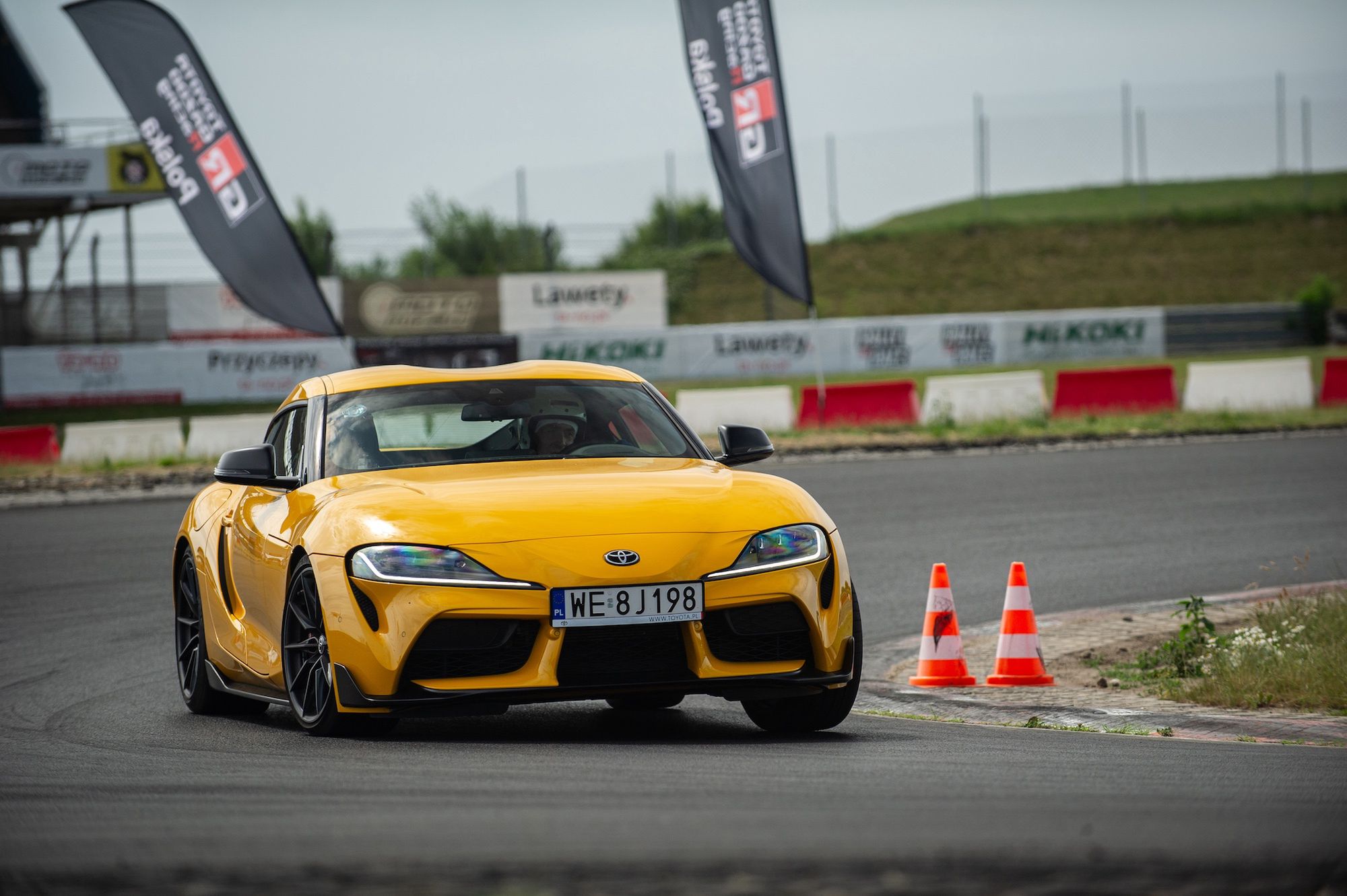 Toyoty GR na torze Słomczyn