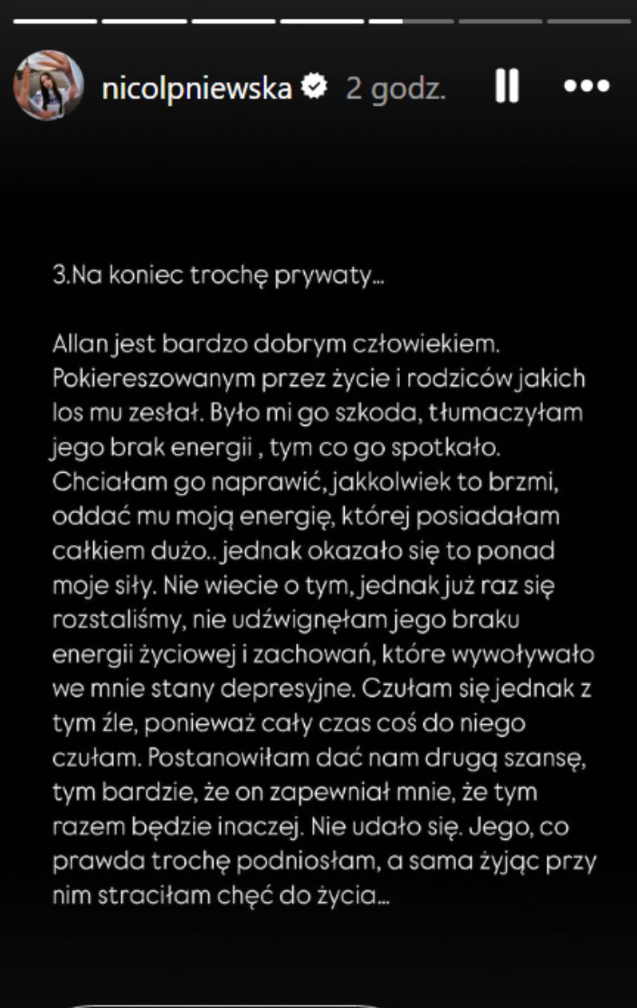 Screen z Instagrama 