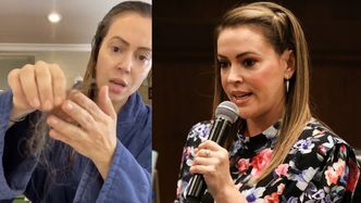 Alyssa Milano pokazuje WYPADAJĄCE włosy po przebytym koronawirusie: "NOŚCIE MASKI!"