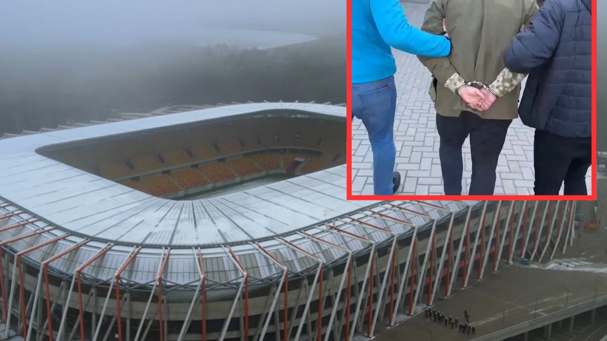 Kibic dokonał kradzieży na stadionie w Białymstoku