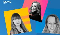 Urszula Skrzypek, Patrycja Słocińska i Żaneta Latos w Euvic Media