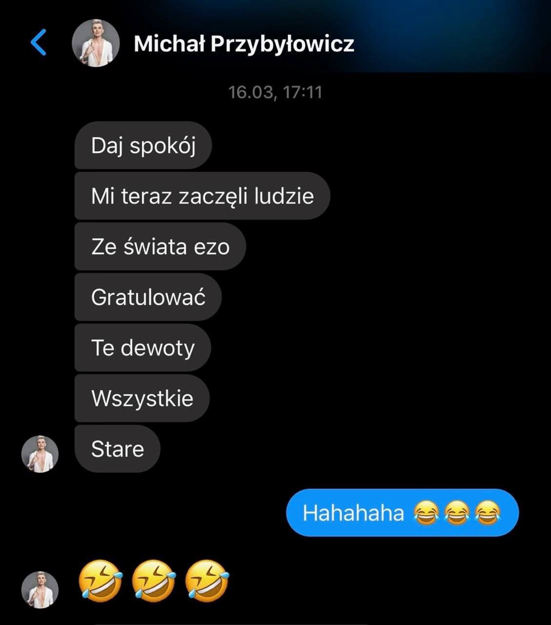 Matka "syna" polskiego Kena ujawnia ich prywatną korespondencję