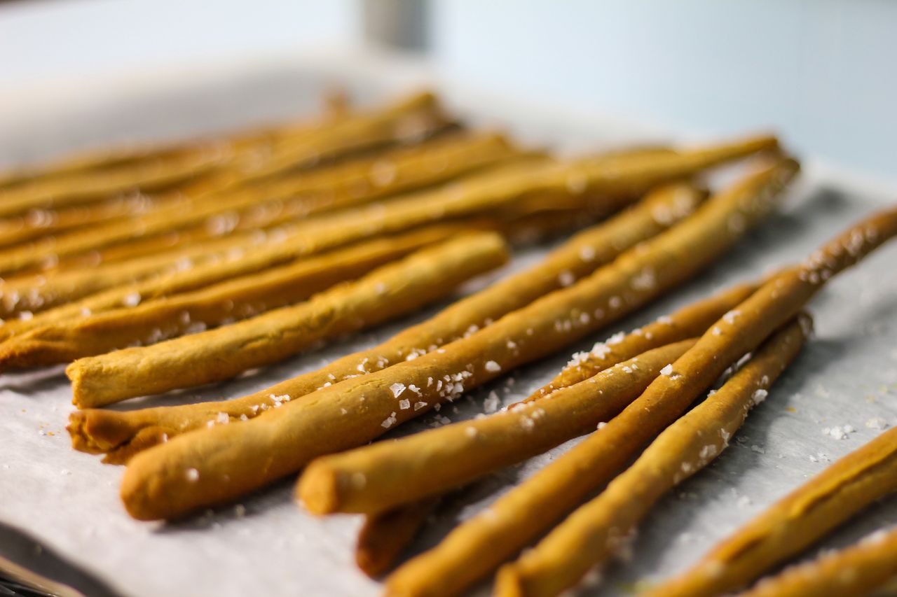 Homemade breadsticks - Delicacies