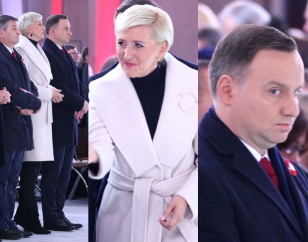 Andrzej i Agata Duda modlą się w Świątyni Opatrzności Bożej (ZDJĘCIA)