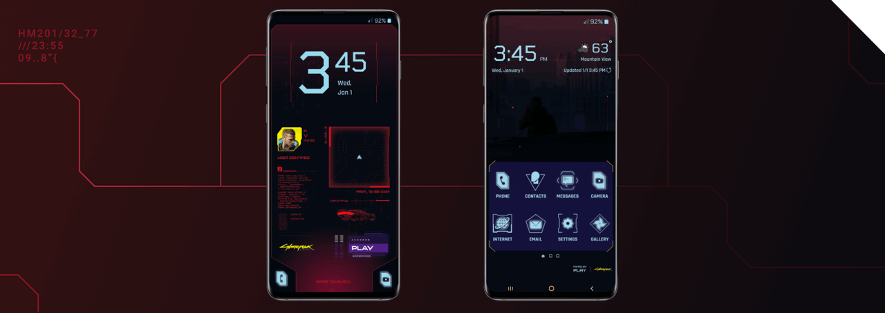 Zmień swój smartfon w deck netrunnera z Cyberpunk 2077