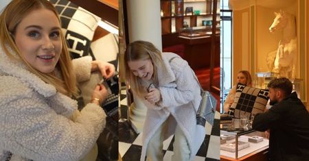 Andziaks i Luka wybierają dodatki do nowego domu w salonie Hermesa: Koc za ponad 7 TYSIĘCY ZŁOTYCH, poduszki za 4 TYSIĄCE (FOTO)