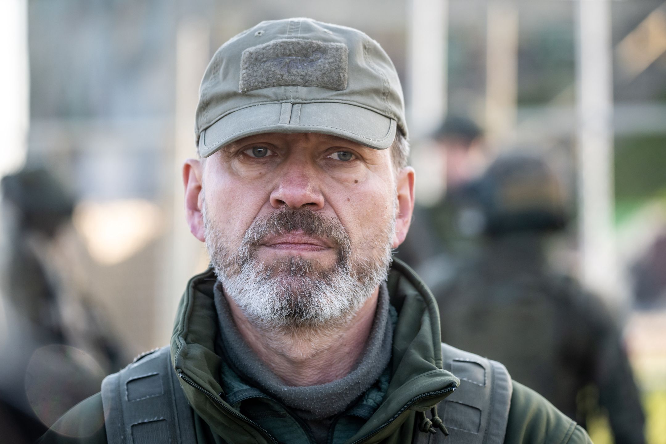 Płk Piotr Lewandowski, wykładowca Centrum Szkolenia Wojsk Obrony Terytorialnej