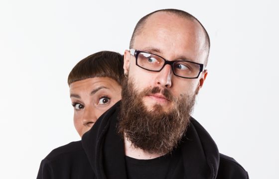 Agnieszka Węglarska i Łukasz Pyrka w Isobar Polska