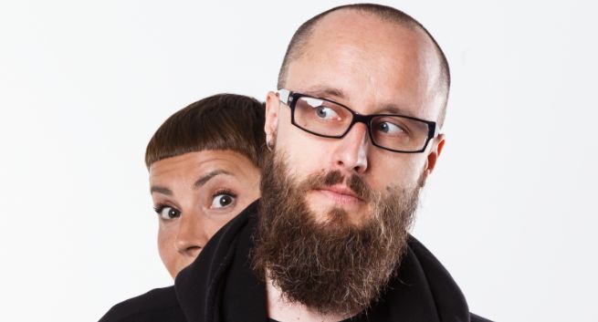 Agnieszka Węglarska i Łukasz Pyrka w Isobar Polska