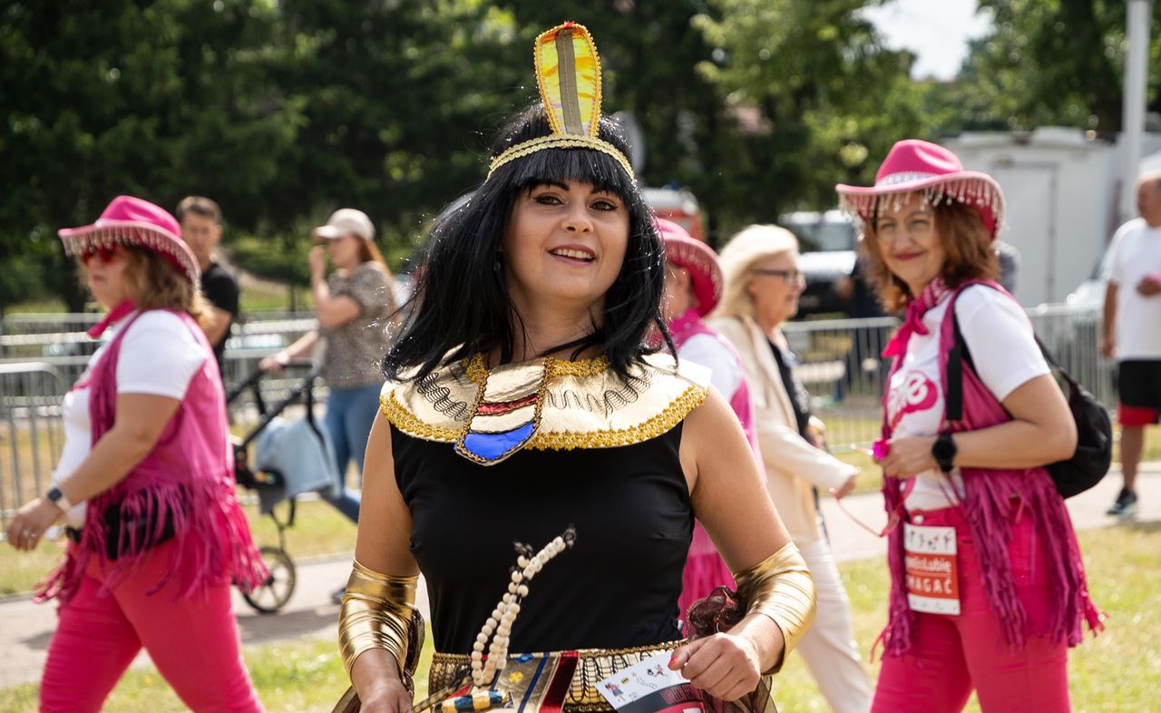 Barbie, Faraon i Królewna Śnieżka na trasie biegu! Tak wyglądał Bieg Filmowy w Wałczu