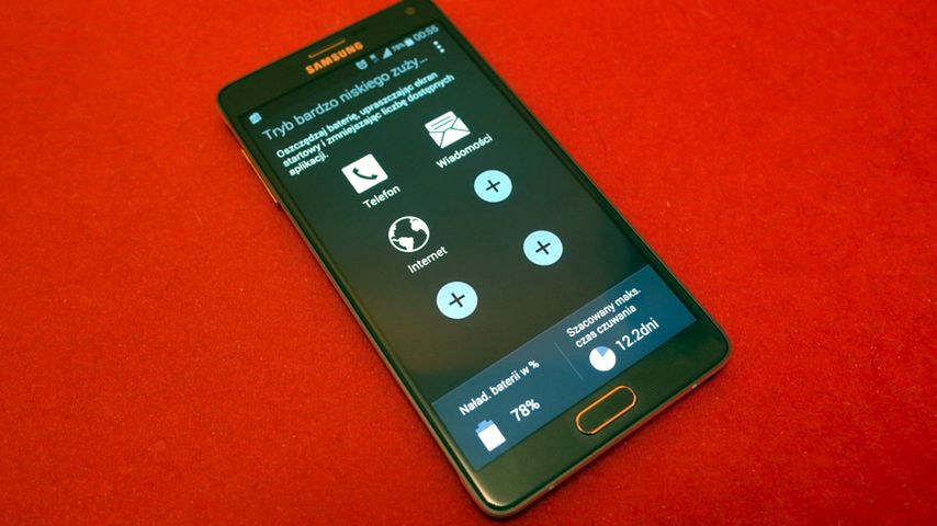 Samsung Galaxy Note 4 - Ultra Power Saving Mode