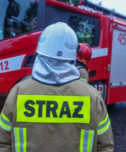 Pożar i wypadek na A4. Są ranni