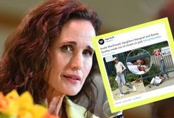 Andie MacDowell przyłapana. Kompromitujące zdjęcia aktorki rozwścieczyły fanów