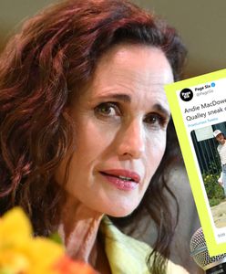 Andie MacDowell przyłapana. Kompromitujące zdjęcia aktorki rozwścieczyły fanów