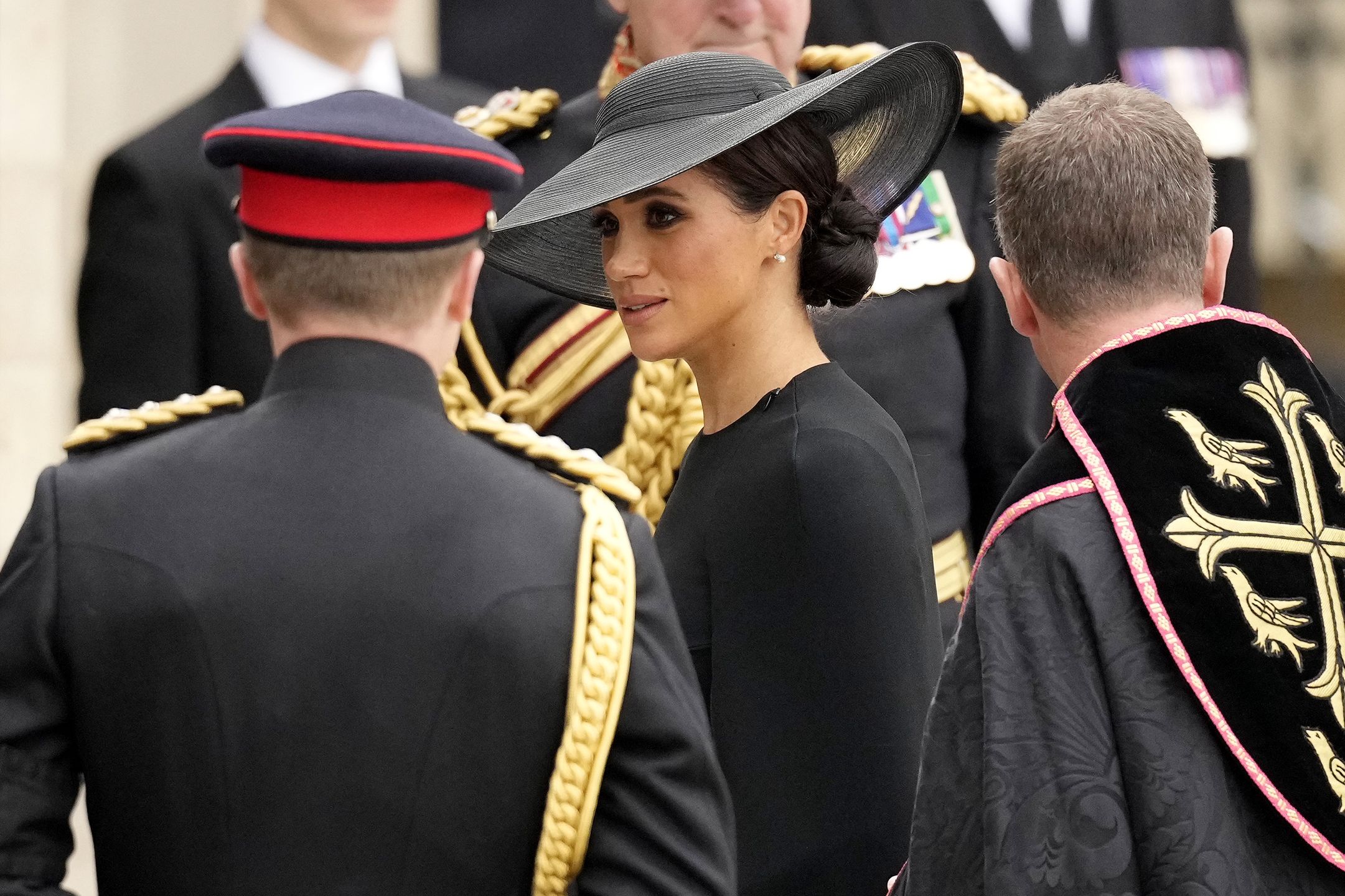 Meghan Markle na pogrzebie królowej Elżbiety II