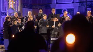 Licheń: Wykonanie akatystu przez chór Stabat Mater