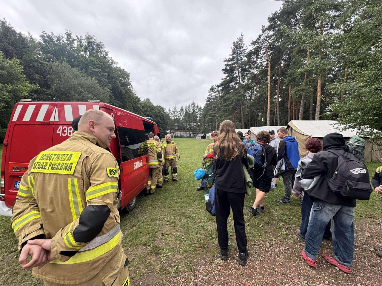 Zatrucie na obozie strażackim w Pile. Sanepid ujawnia wyniki badań