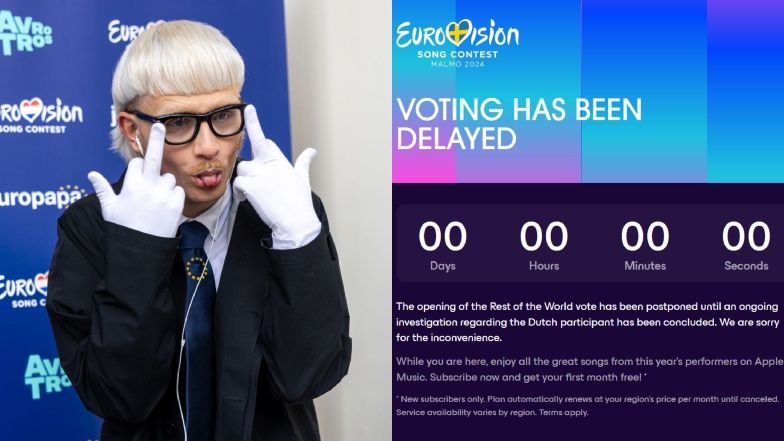 Widzowie Eurowizji z wielu krajów zostali pozbawieni możliwości głosowania