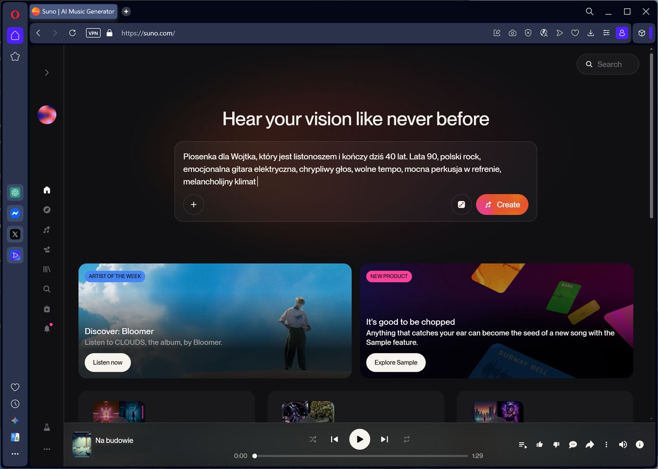 Suno demokratyzuje tworzenie muzyki