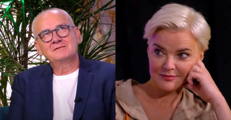 Monika Richardson zapytała Michała Olszańskiego o ksywkę "mammograf". Wspomina, jakoby "wkładał jej głowę w biust". Zrobiło się nerwowo...