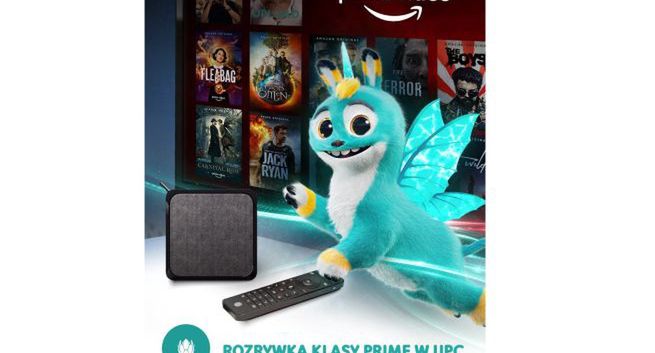 UPC Polska wprowadza do dekoderów TV Box 4K aplikację Amazon Prime Video