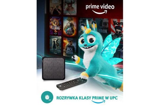 UPC Polska wprowadza do dekoderów TV Box 4K aplikację Amazon Prime Video